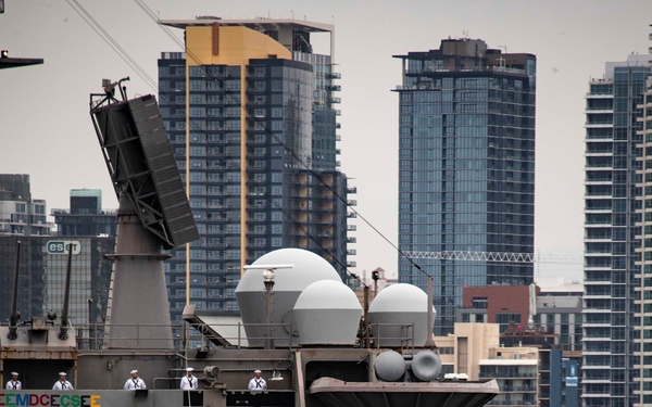USS Nimitz returns from deployment