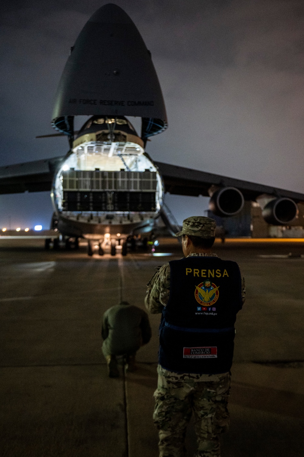 C-5 Galaxy Delivers Vehicles During Resolute Sentinel 23