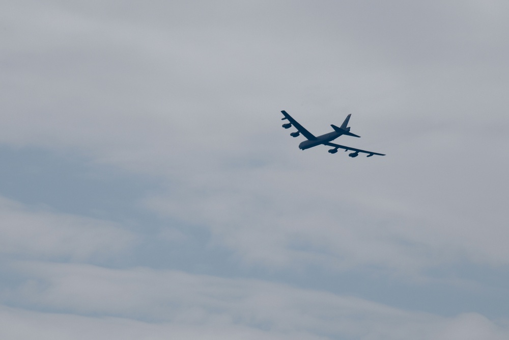 Flyover honors century of air refueling, 319th Reconnaissance Wing heritage