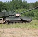 1-125 FA Fire Paladin M109A7s at Camp Ripley