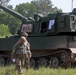 1-125 FA Fire Paladin M109A7s at Camp Ripley