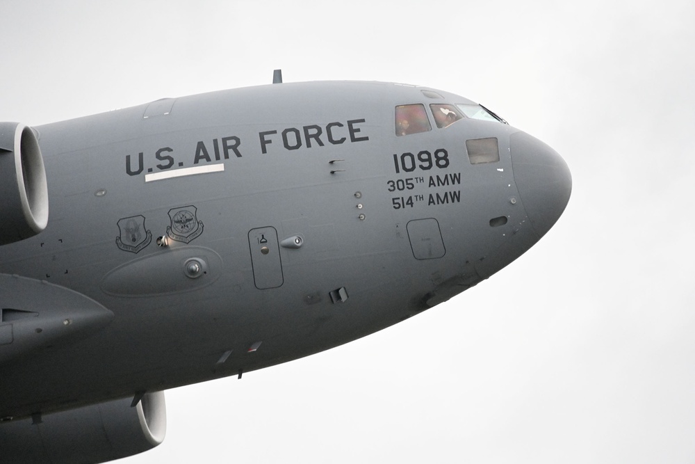 JBMDL 305th Air Mobility Wing Celebrate 100 years of air refueling By Conducting flyover NJ. June 27th, 2023