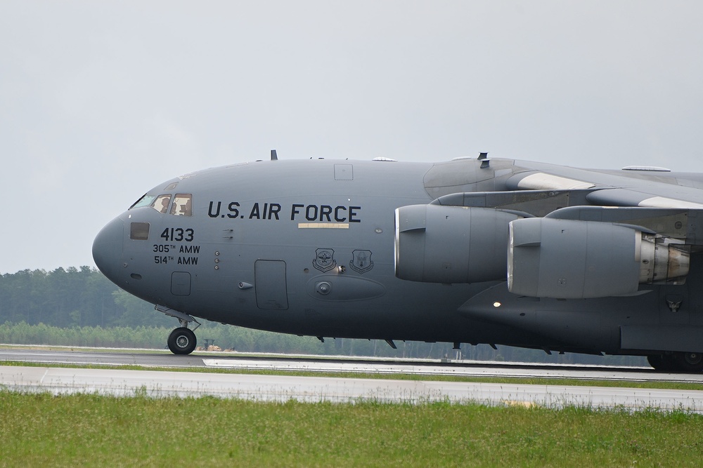 JBMDL 305th Air Mobility Wing Celebrate 100 years of air refueling By Conducting flyover NJ. June 27th, 2023