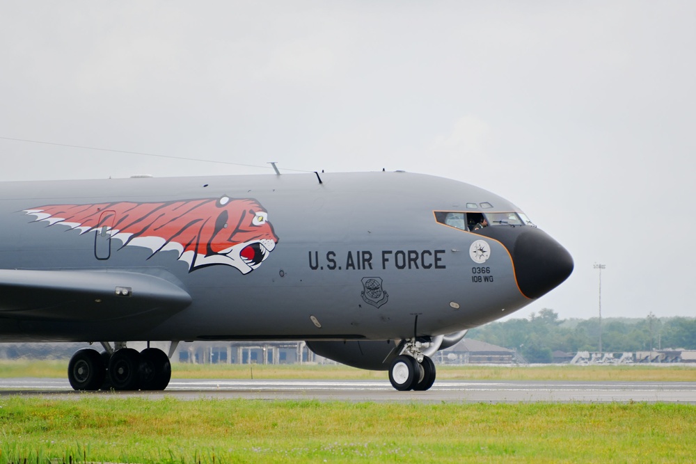 JBMDL 305th Air Mobility Wing Celebrate 100 years of air refueling By Conducting flyover NJ. June 27th, 2023