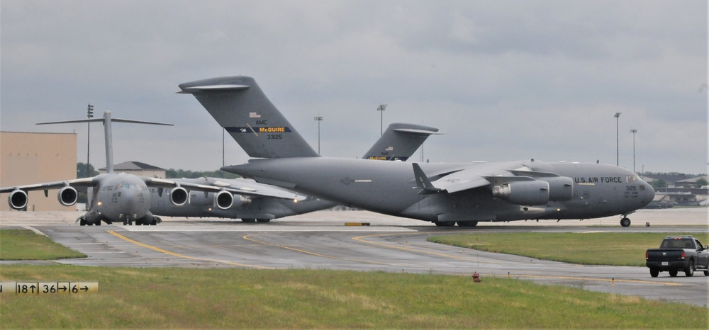 JBMDL 305th Air Mobility Wing Celebrate 100 years of air refueling By Conducting flyover NJ. June 27th, 2023