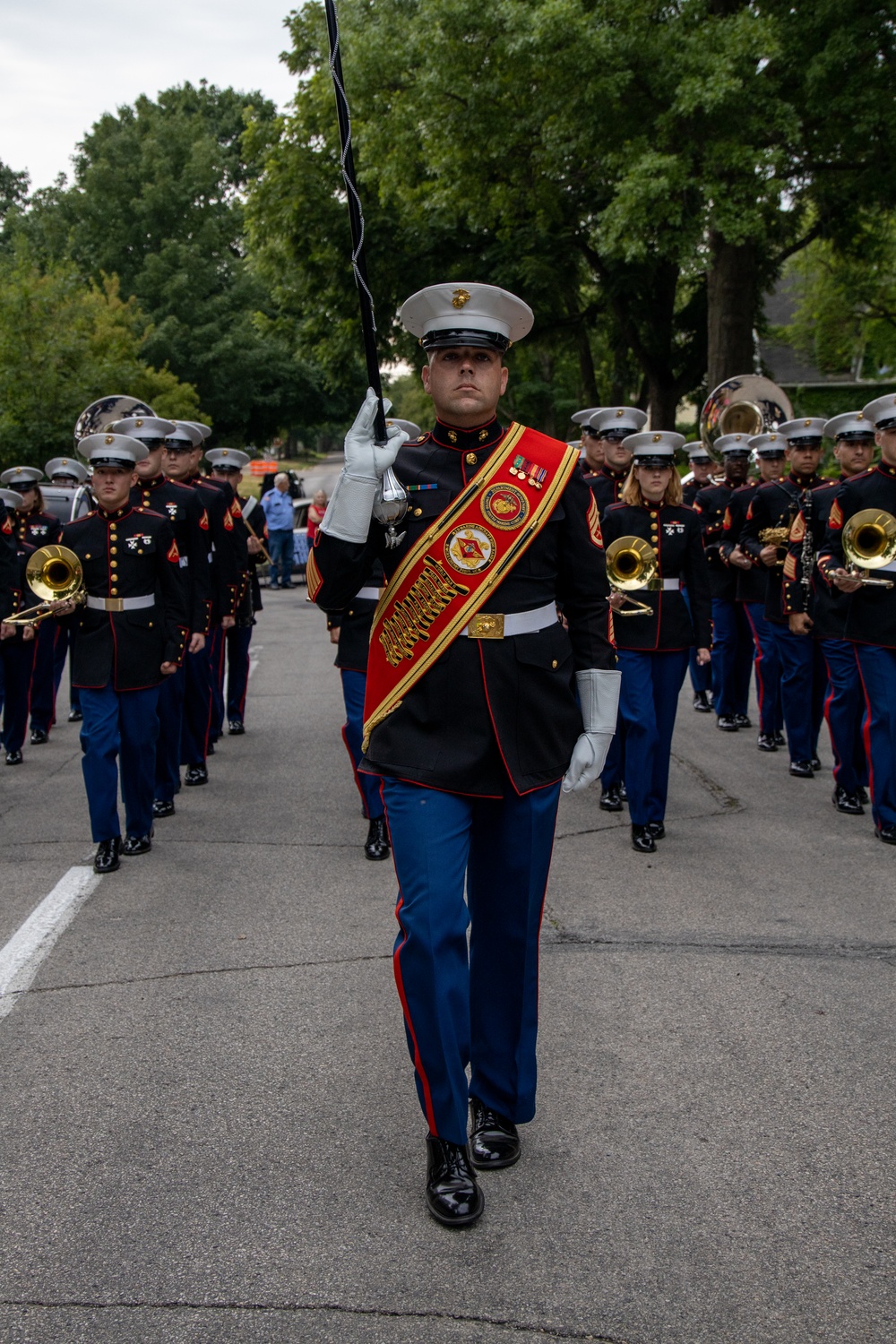 2nd Marine Aircraft Wing Band supports the 47th Annual Sturgis Falls Celebration