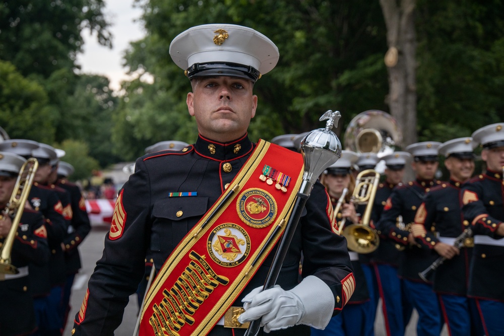 2nd Marine Aircraft Wing Band supports the 47th Annual Sturgis Falls Celebration