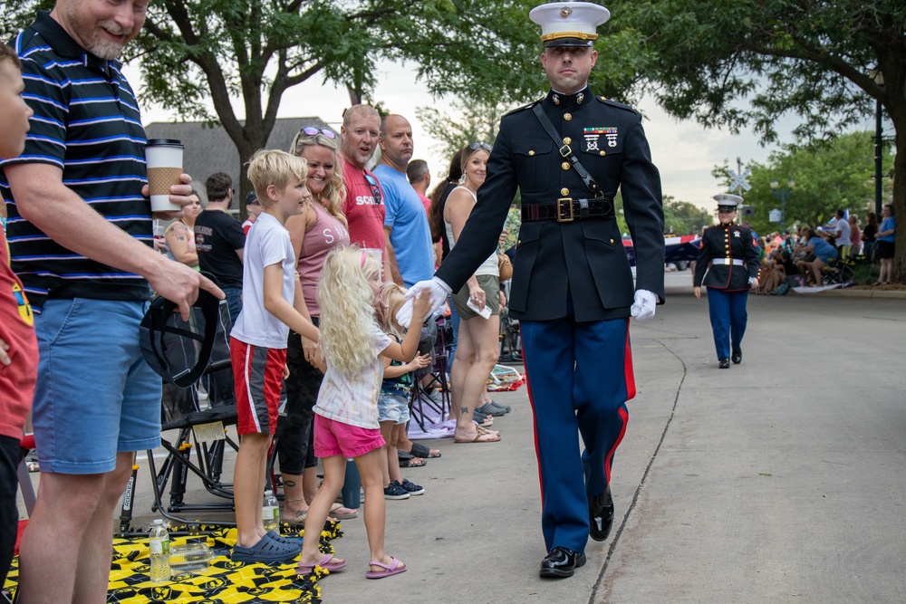 2nd Marine Aircraft Wing Band supports the 47th Annual Sturgis Falls Celebration