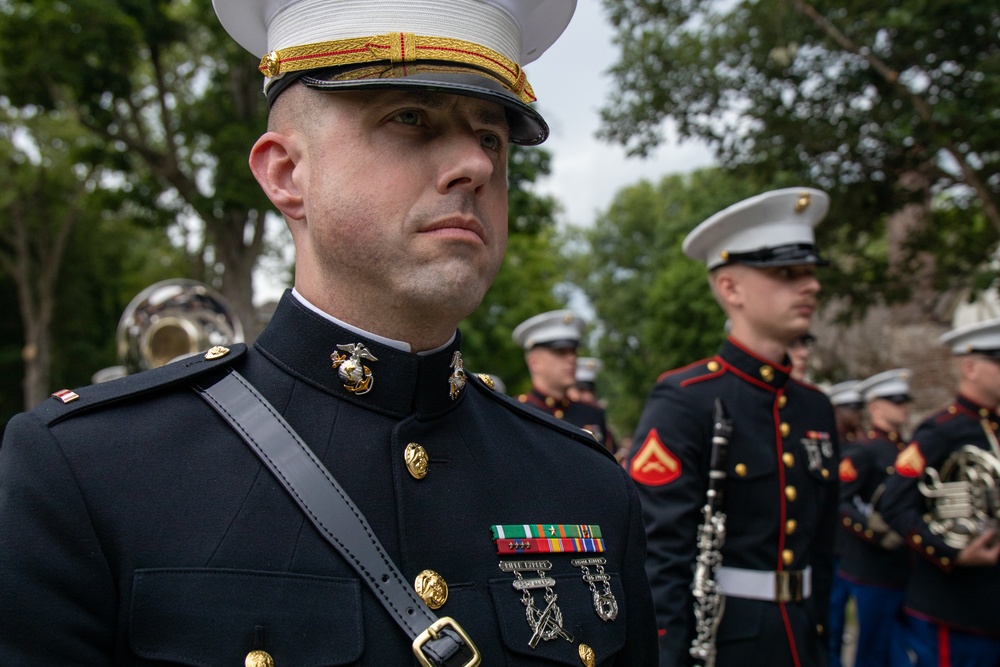 2nd Marine Aircraft Wing Band supports the 47th Annual Sturgis Falls Celebration