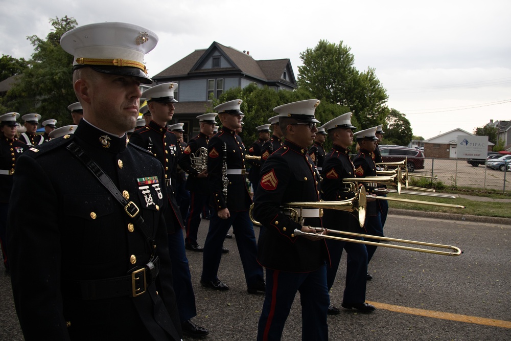 2nd Marine Aircraft Wing Band supports the 47th Annual Sturgis Falls Celebration