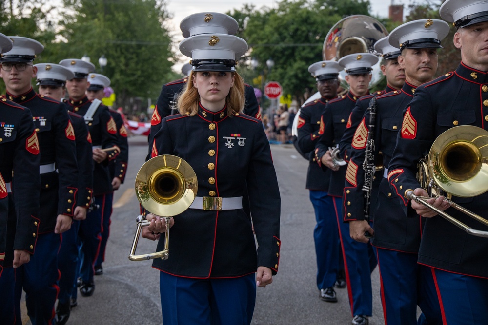 2nd Marine Aircraft Wing Band supports the 47th Annual Sturgis Falls Celebration