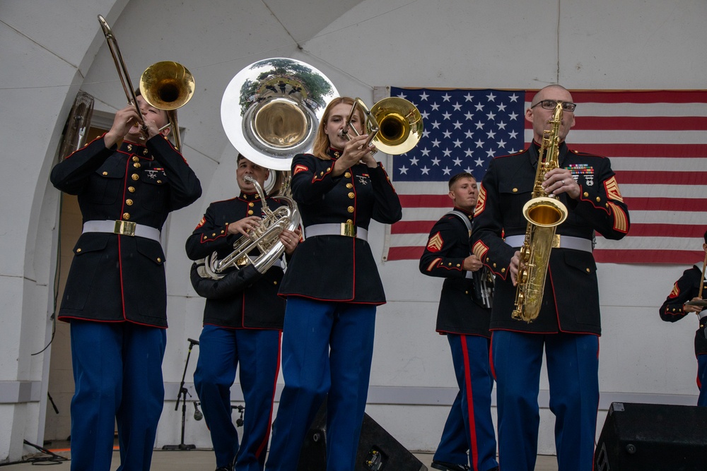 2nd Marine Aircraft Wing Band supports the 47th Annual Sturgis Falls Celebration