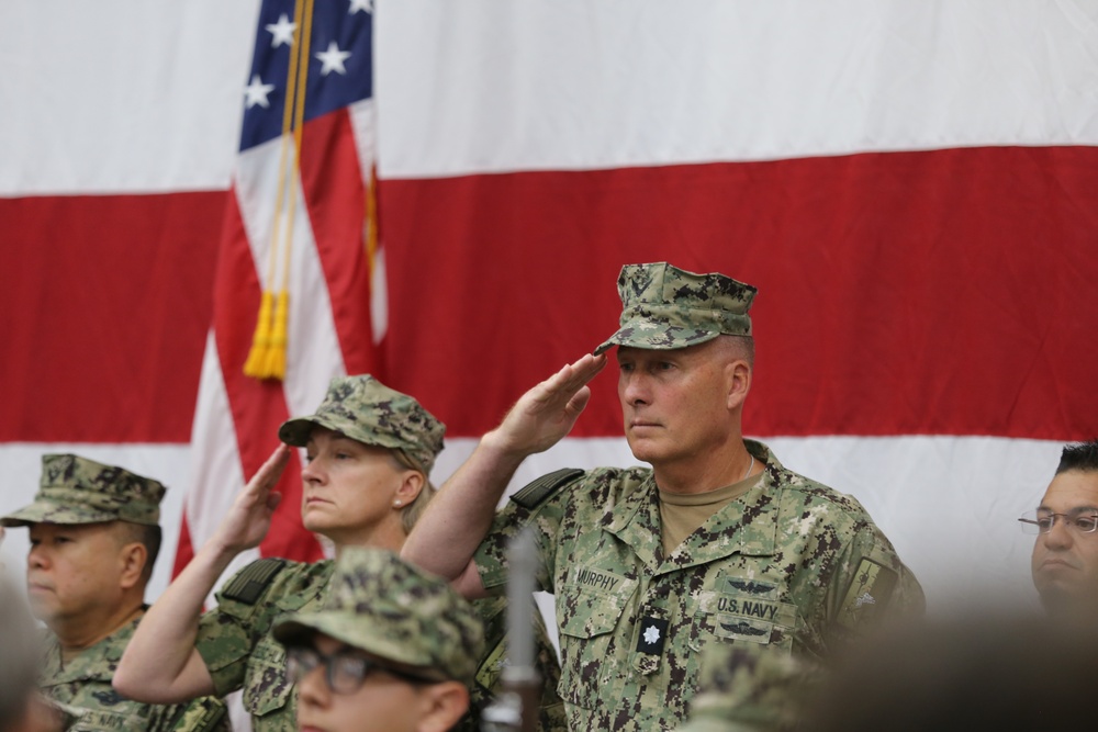 Navy Medicine Readiness and Training Unit Fallon holds change of charge ceremony