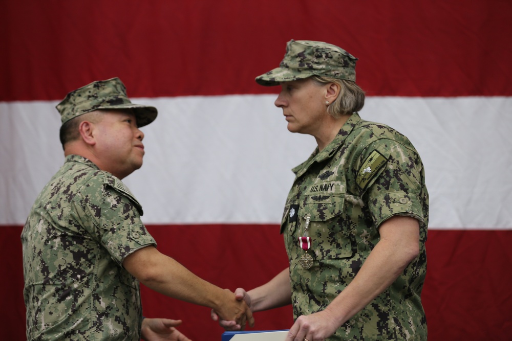 Navy Medicine Readiness and Training Unit Fallon holds change of charge ceremony