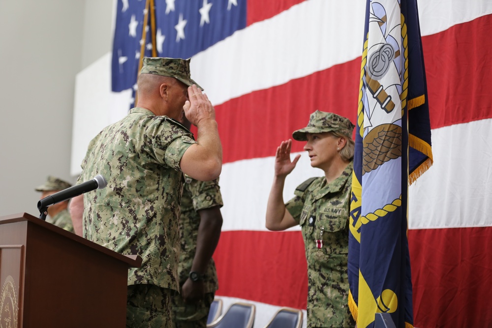 Navy Medicine Readiness and Training Unit Fallon holds change of charge ceremony