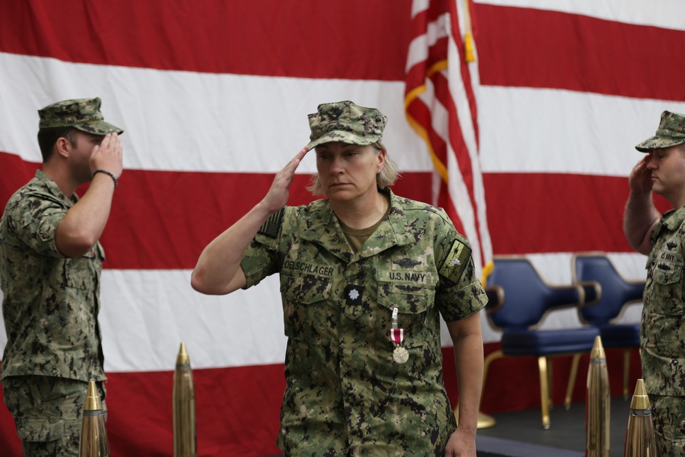 Navy Medicine Readiness and Training Unit Fallon holds change of charge ceremony