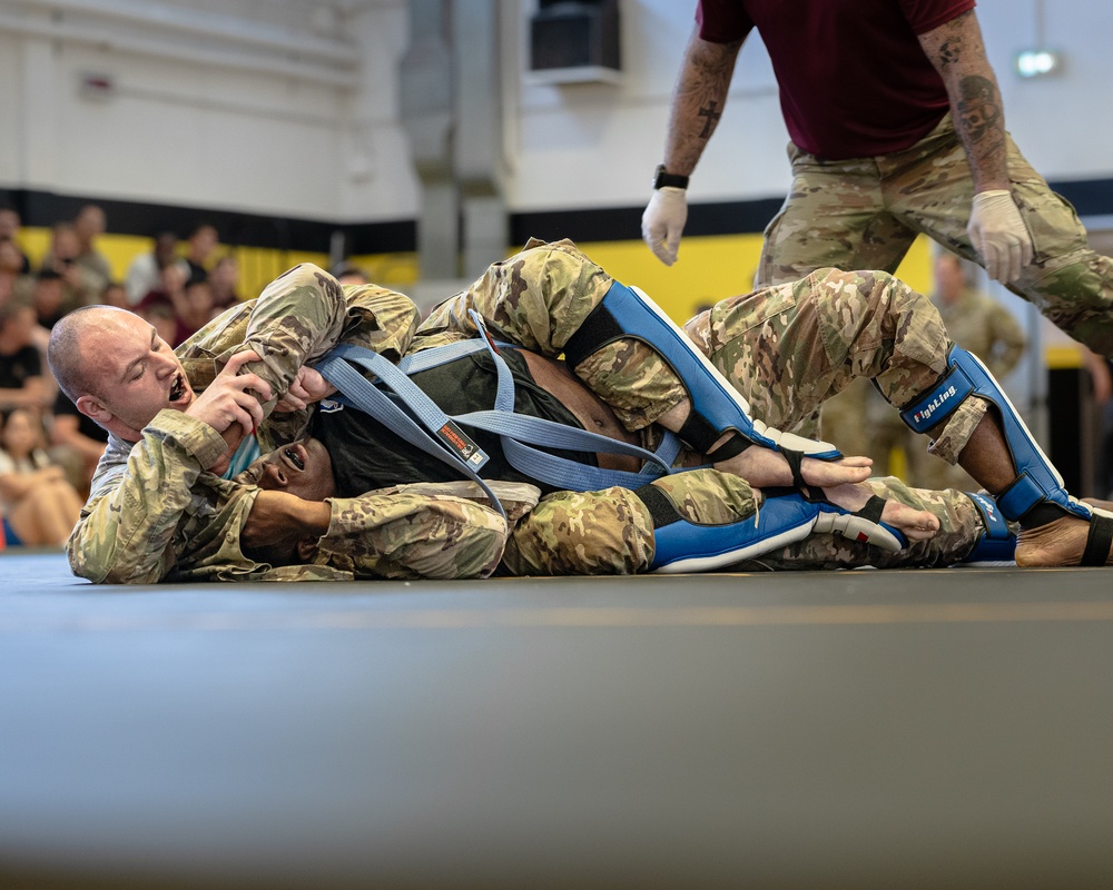 Sky Soldiers Participate in Combative Tournament