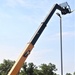 389th Engineer Company supports troop project to install light poles in Fort McCoy’s CRSP yard