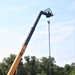 389th Engineer Company supports troop project to install light poles in Fort McCoy’s CRSP yard