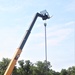 389th Engineer Company supports troop project to install light poles in Fort McCoy’s CRSP yard