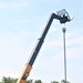 389th Engineer Company supports troop project to install light poles in Fort McCoy’s CRSP yard