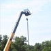 389th Engineer Company supports troop project to install light poles in Fort McCoy’s CRSP yard