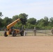 389th Engineer Company supports troop project to install light poles in Fort McCoy’s CRSP yard