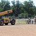 389th Engineer Company supports troop project to install light poles in Fort McCoy’s CRSP yard