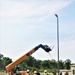 389th Engineer Company supports troop project to install light poles in Fort McCoy’s CRSP yard