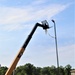 389th Engineer Company supports troop project to install light poles in Fort McCoy’s CRSP yard