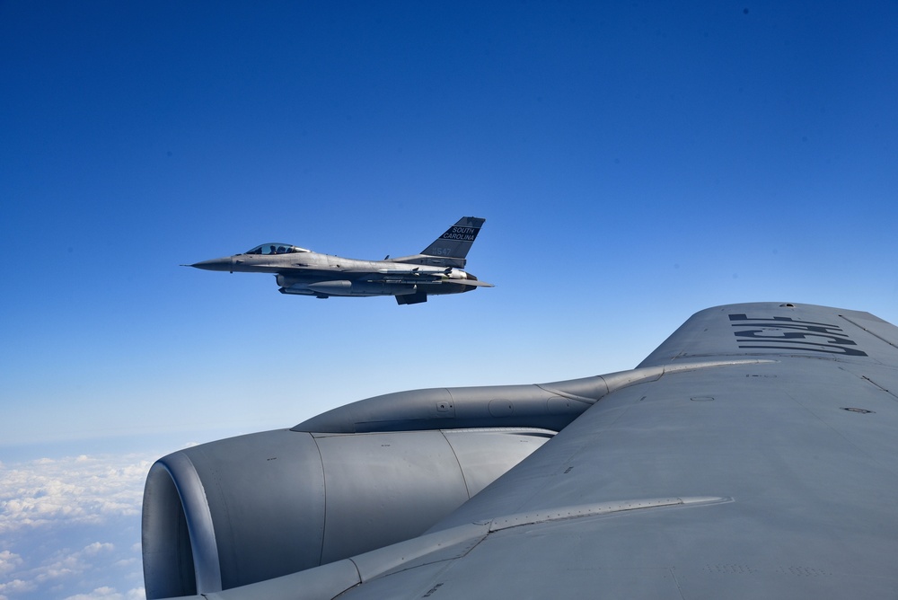 134th Air Refueling Wing and 169th Fighter Wing celebrate Air Refueling Centennial