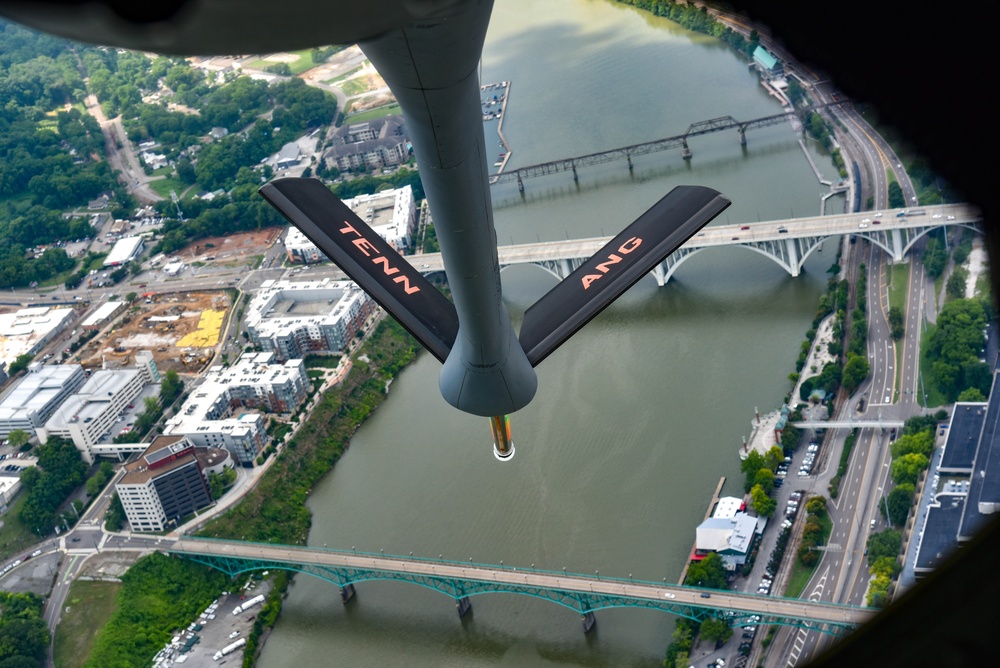 134th Air Refueling Wing and 169th Fighter Wing celebrate Air Refueling Centennial