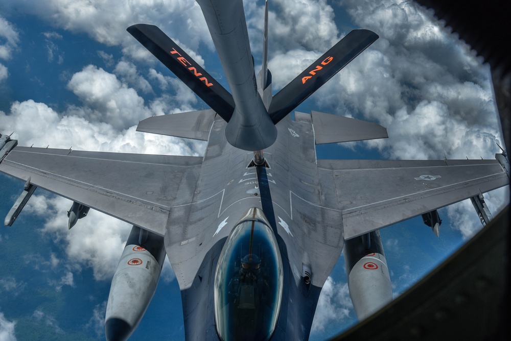 134th Air Refueling Wing and 169th Fighter Wing celebrate Air Refueling Centennial