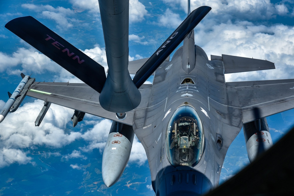 134th Air Refueling Wing and 169th Fighter Wing celebrate Air Refueling Centennial