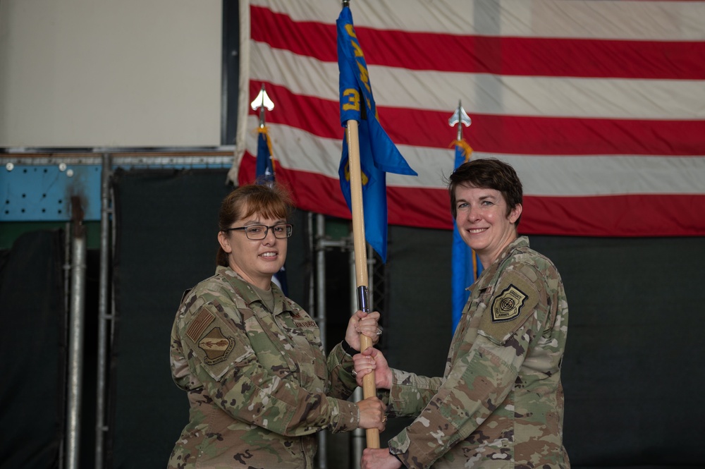 333rd FGS holds change of command