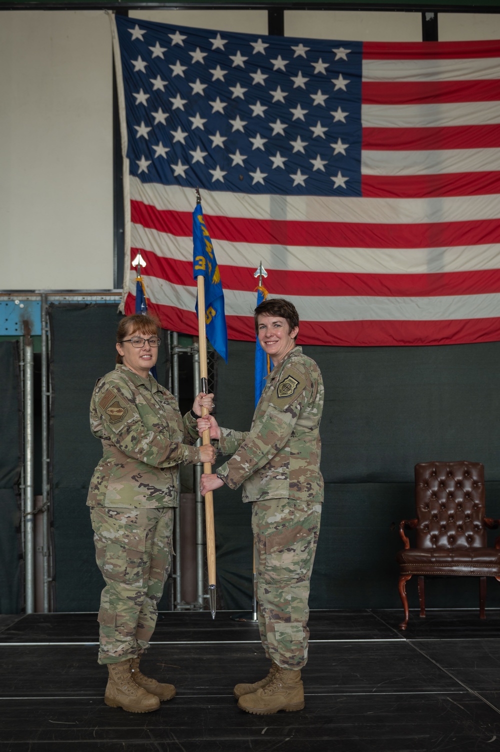 333rd FGS holds change of command