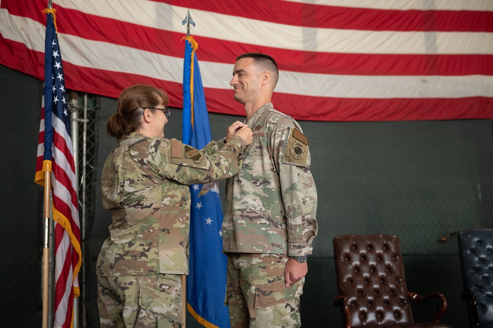 335th FGS welcomes new commander