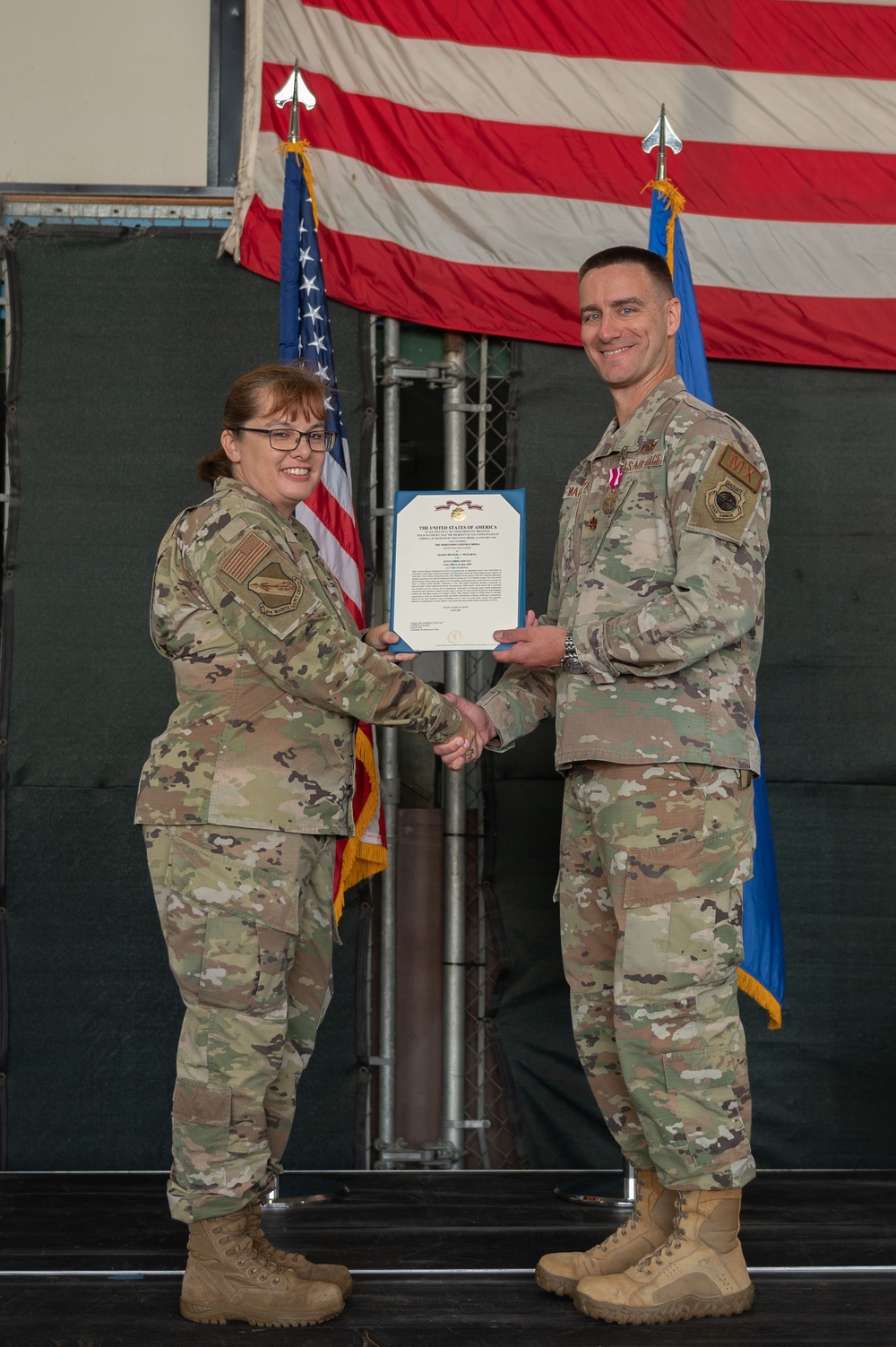 335th FGS welcomes new commander