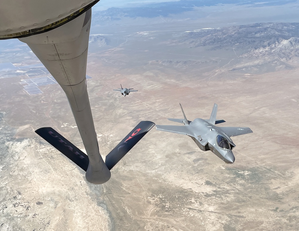 Utah Air National Guard Operation Centennial Contact Flyover