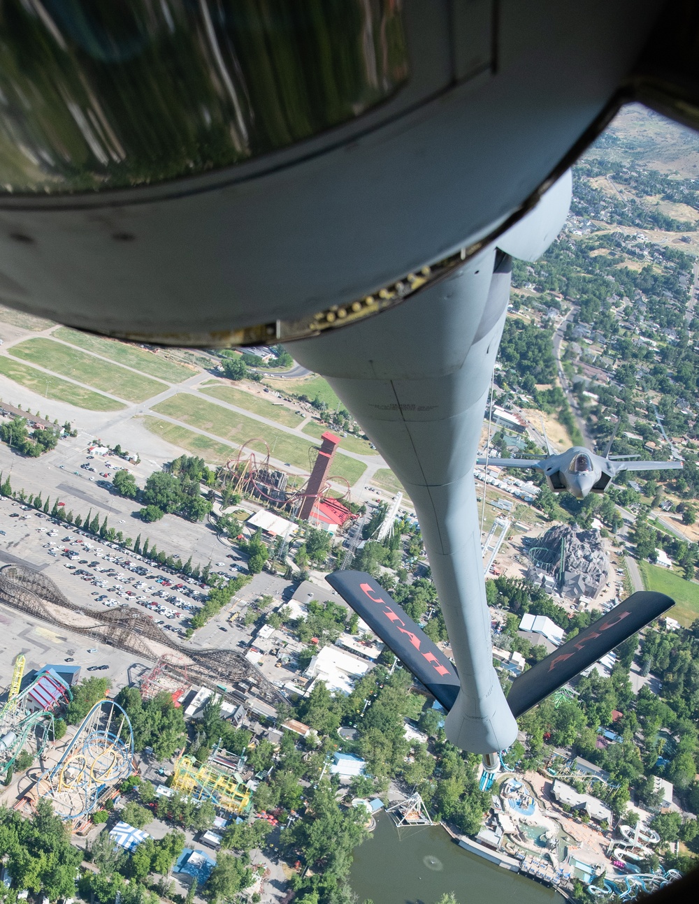 Utah Air National Guard Operation Centennial Contact Flyover