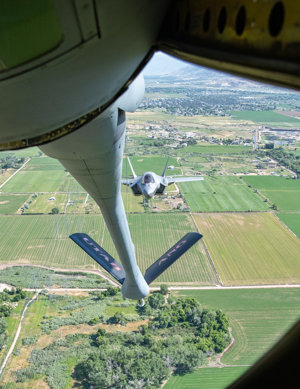 Utah Air National Guard Operation Centennial Contact Flyover