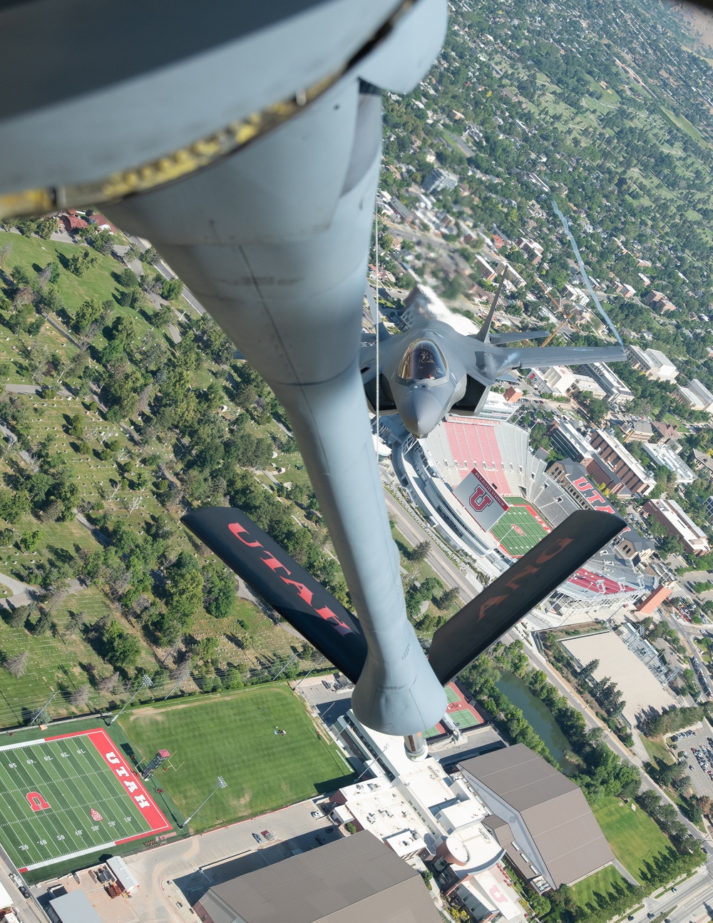 Utah Air National Guard Operation Centennial Contact Flyover