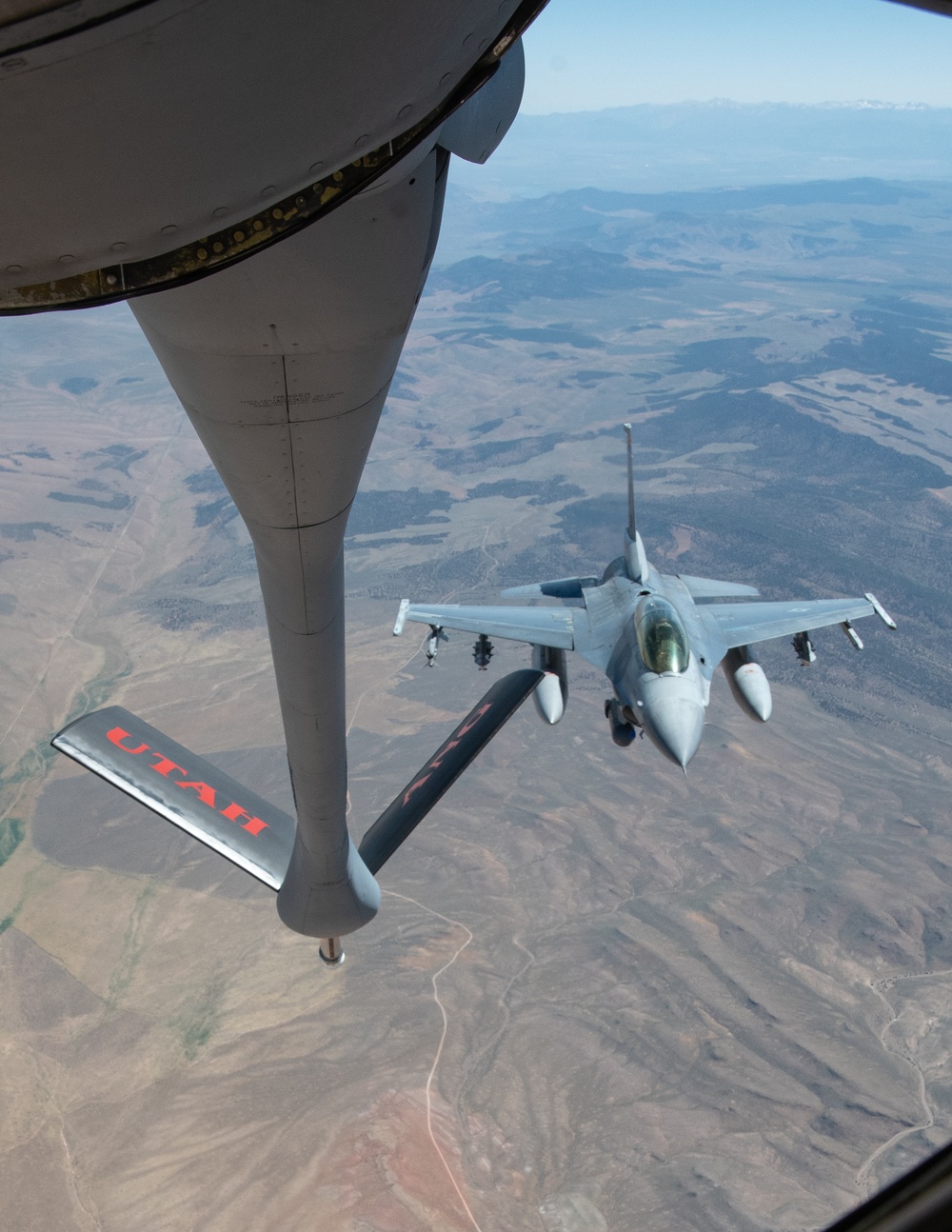 Utah Air National Guard Operation Centennial Contact Flyover