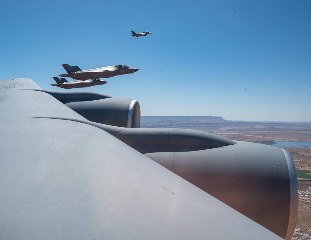 Utah Air National Guard Operation Centennial Contact Flyover