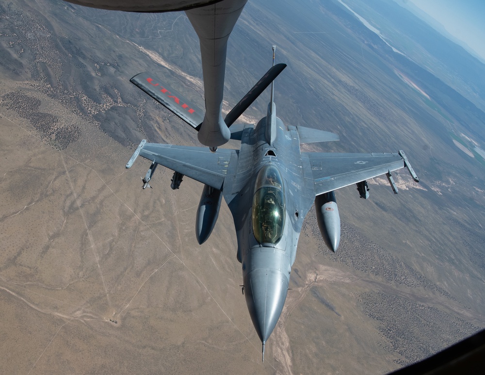 Utah Air National Guard Operation Centennial Contact Flyover