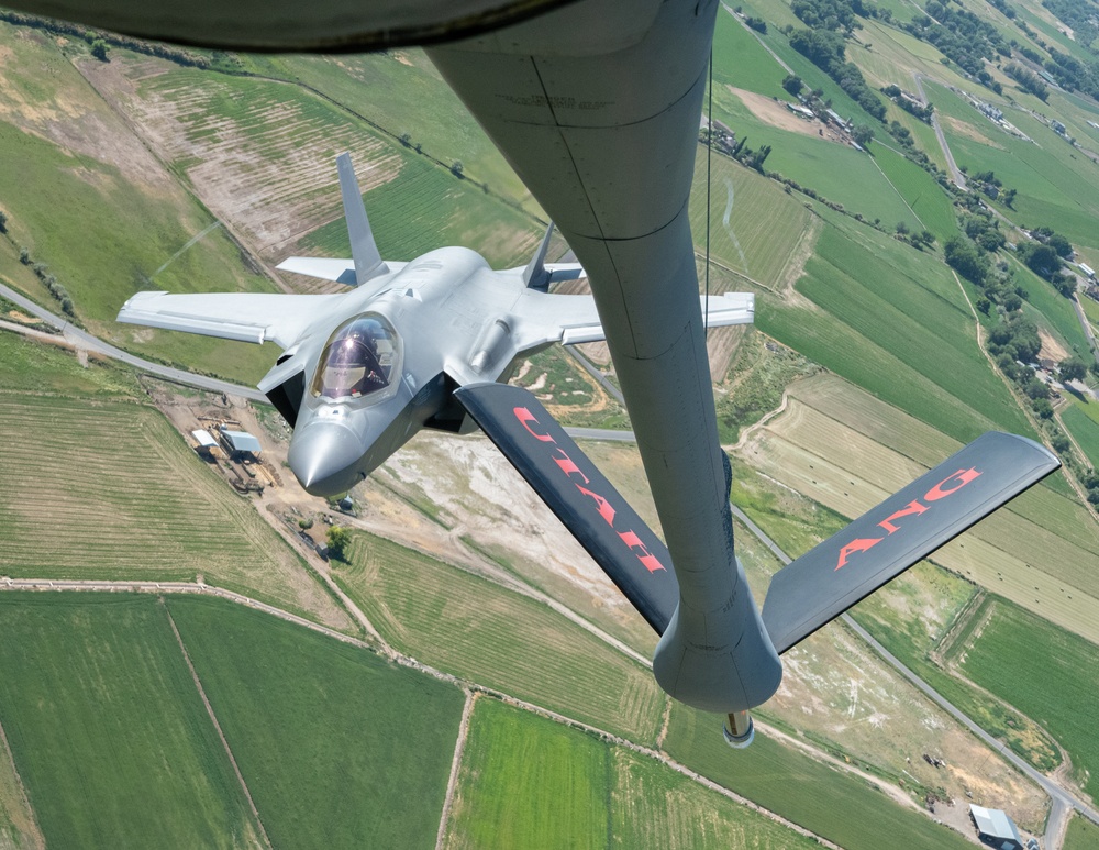 Utah Air National Guard Operation Centennial Contact Flyover