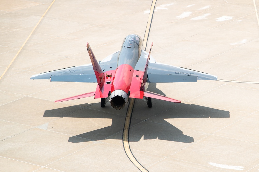 Edwards test pilot makes history as first Air Force pilot to fly T-7A Red Hawk