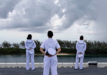 USS Wasp Arrives in The Bahamas to Celebrate Nation's 50th Year of Independence