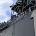 USS Wasp Pulls into The Bahamas