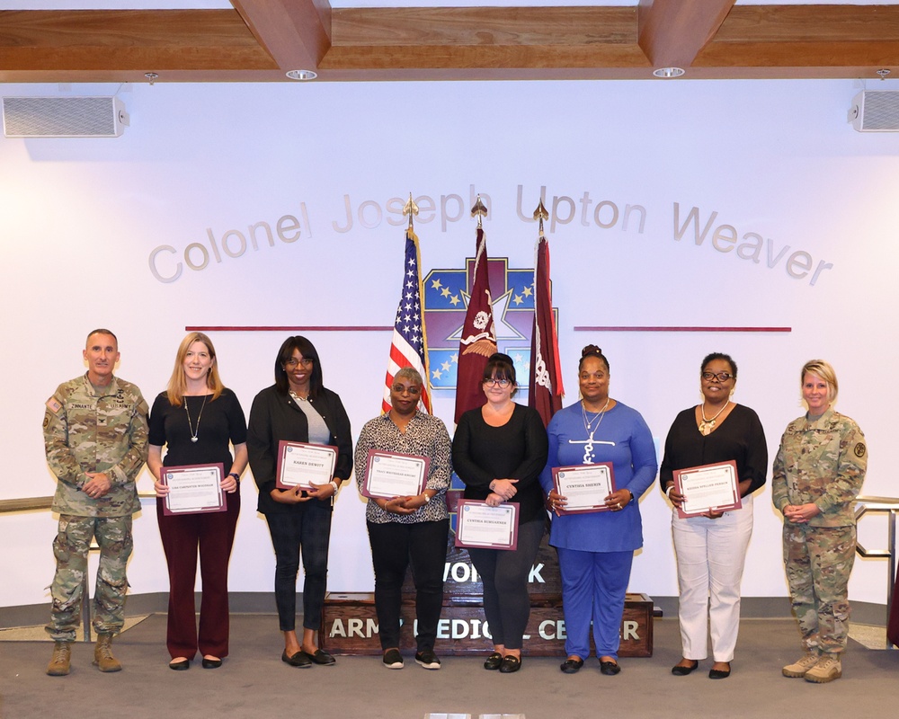 WAMC Recognizes Healthcare Providers and Staff During Monthly Awards Ceremony